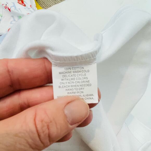 NWT The Oaks Apparel Size 12M Alexander Apple Short Set - Picture 7 of 7